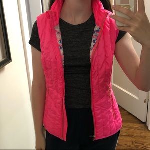 Lily Pulitzer Pink Vest